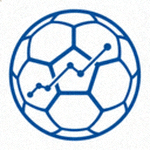 世界杯赛事预测网官方logo - 足球与地球图案结合
